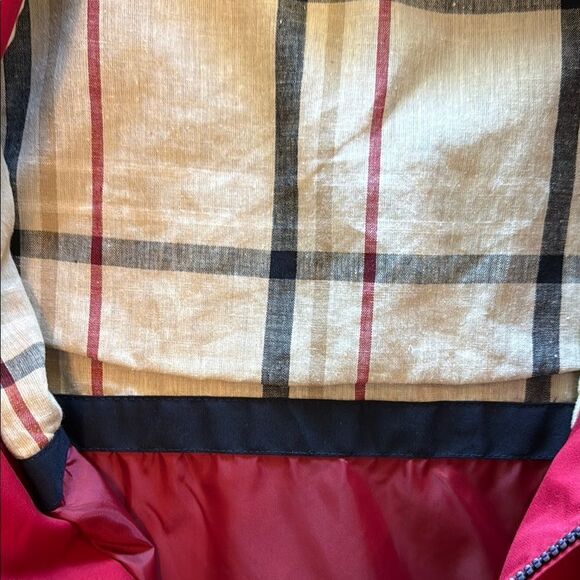 Mulberry Street Vintage Red and Navy Jacket size Small - Picture 6 of 12